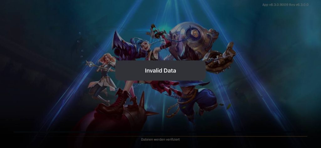 WildRift map hack - Invalid Data