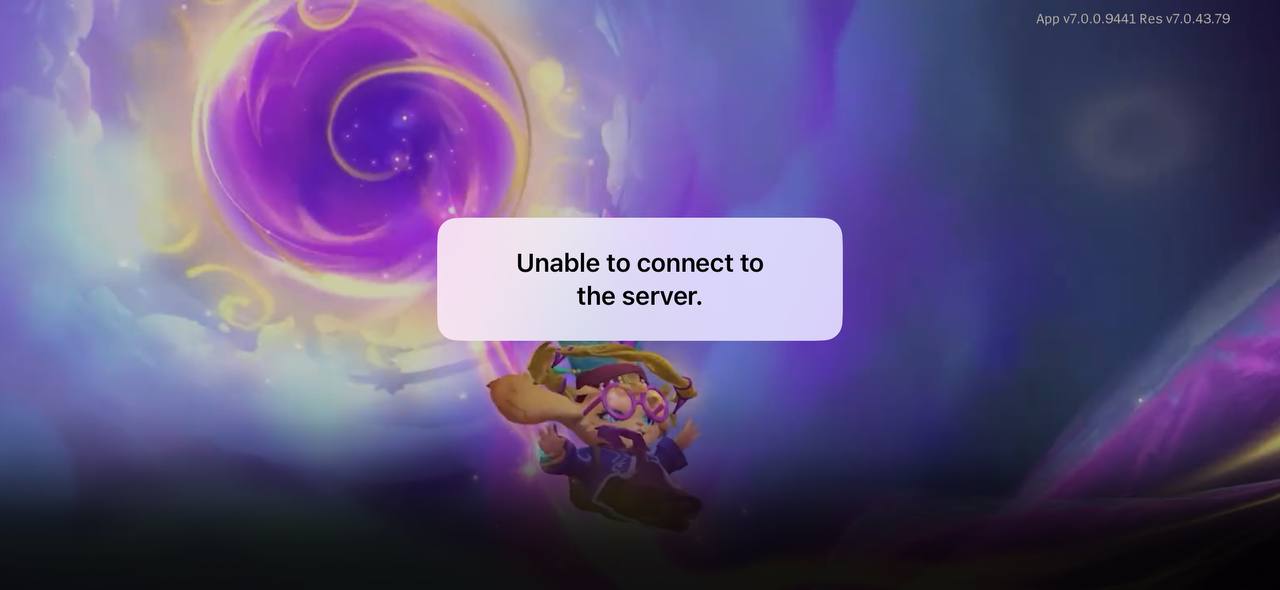 Service unavailable